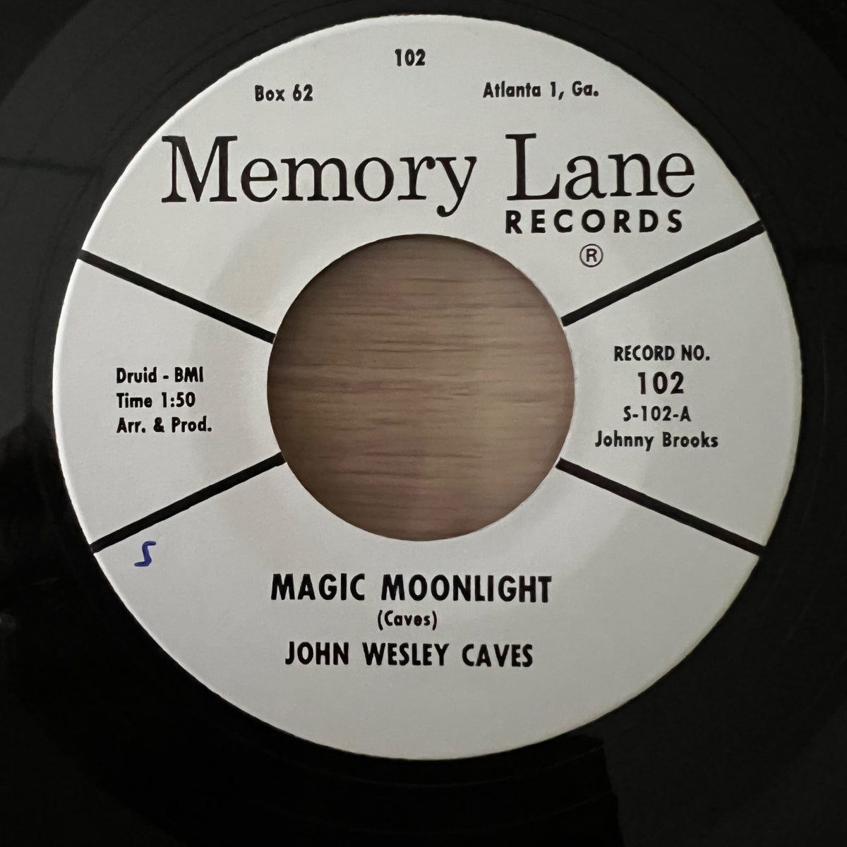 John Wesley Caves - Magic Moonlight / 1. US-Press. 1974 - (VG++/Neutral)