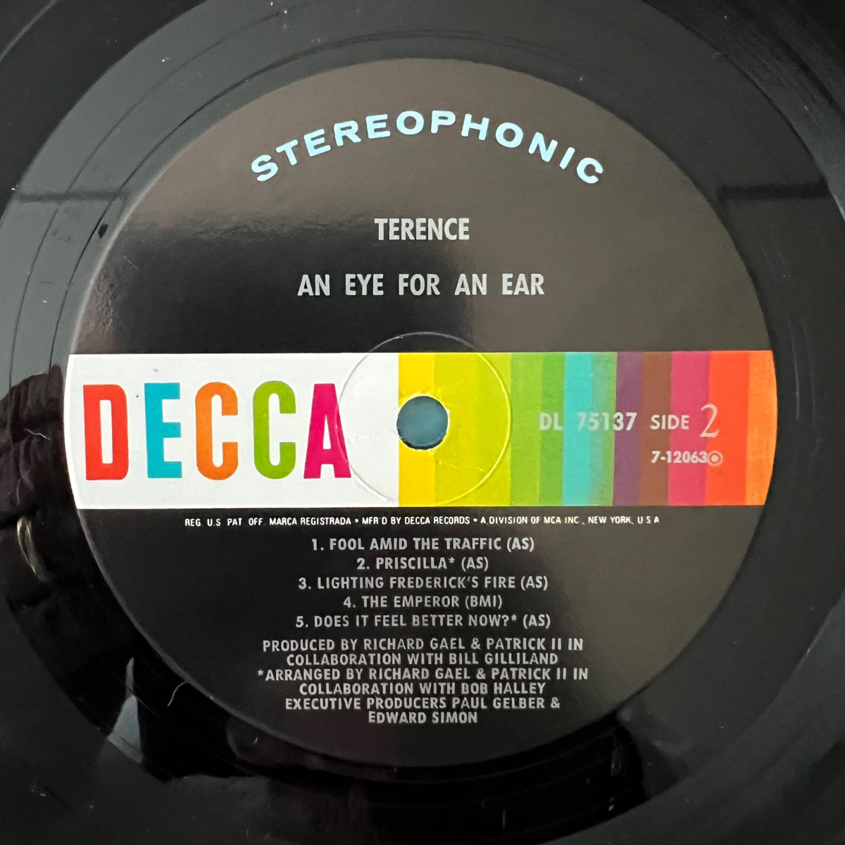 Terence - An Eye For An Ear / 1. US-Press. 1969 - (M-/VG+)