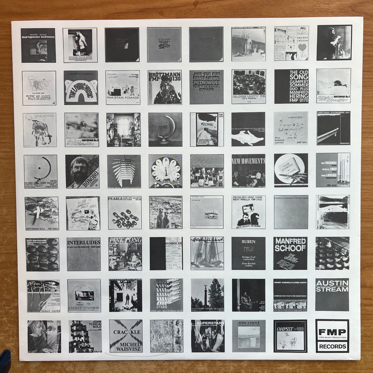 Ulrich Gumpert Workshop Band - Echos Von Karolinenhof / 1. D-Press. 1980 - (M-/VG++)