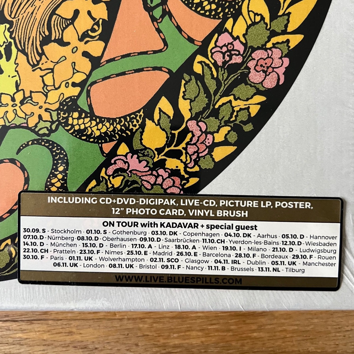 Blues Pills - Lady In Gold / LP - Box-Set with DVD & CD - Limited Edition - (Mint & Sealed)