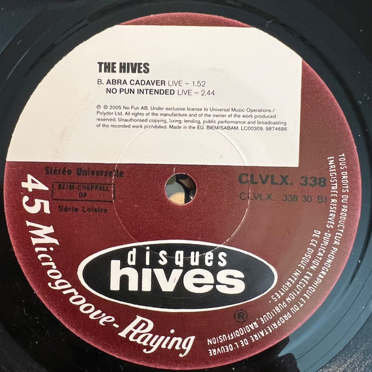 Hives - A Little More For Little You / 1. UK-Press. 2005 - (M-/Mint)