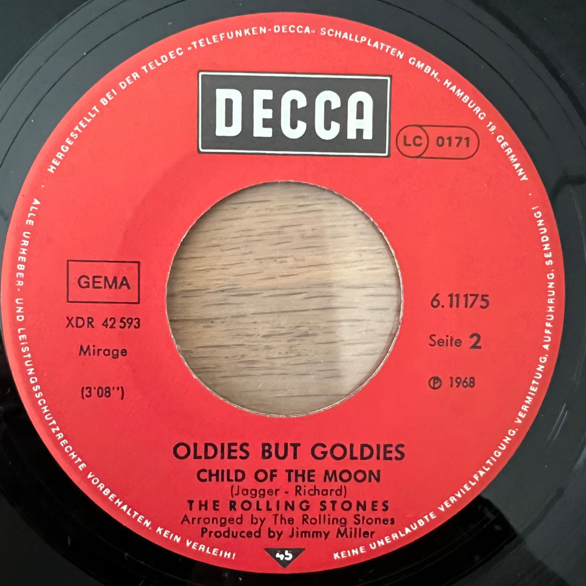 Rolling Stones - Jumping' Jack Flash / D-Press. RE - (VG++/VG+)