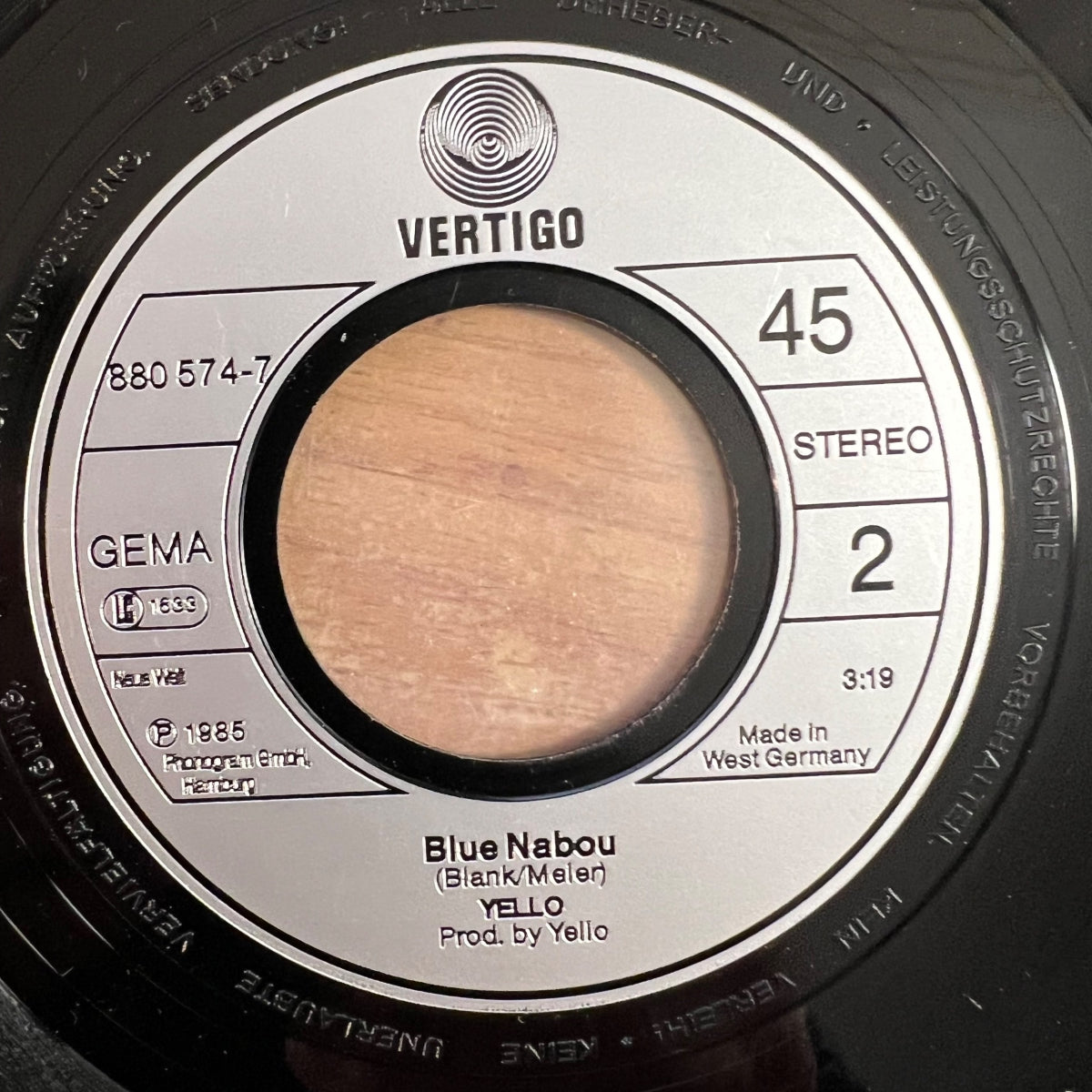 Yello - Vicious Games / 1. D-Press. 1985 - (VG++/VG++)