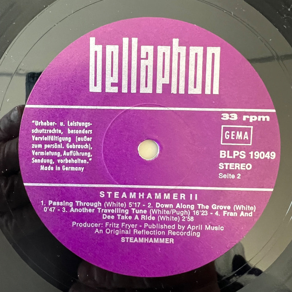 Steamhammer - Steamhammer II / D-Press. 1971 - (M-/M-)