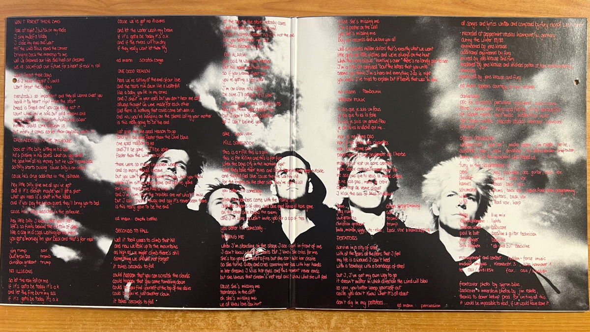Fury In The Slaughterhouse - Jau! / 1. D-Press. 1990 - (M-/VG+)