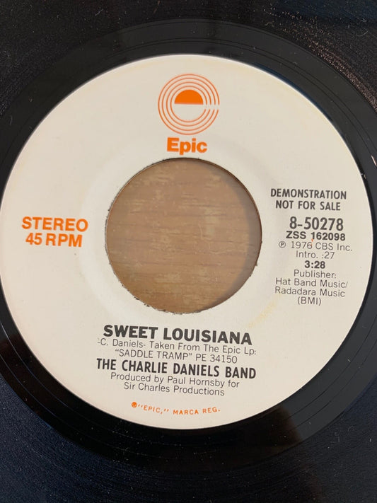 Charlie Daniels Band - Sweet Louisiana / US-Promo 1976 - (M-/Neutral)