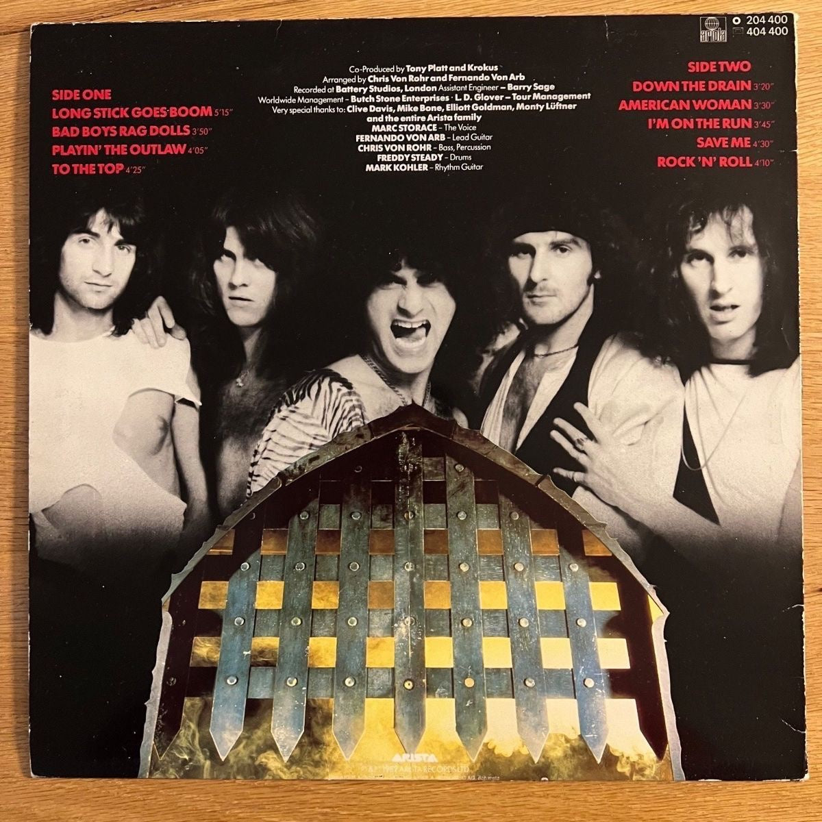 Krokus - One Vice At A Time / 1. Swiss-Press. 1982 - (VG++/VG+)