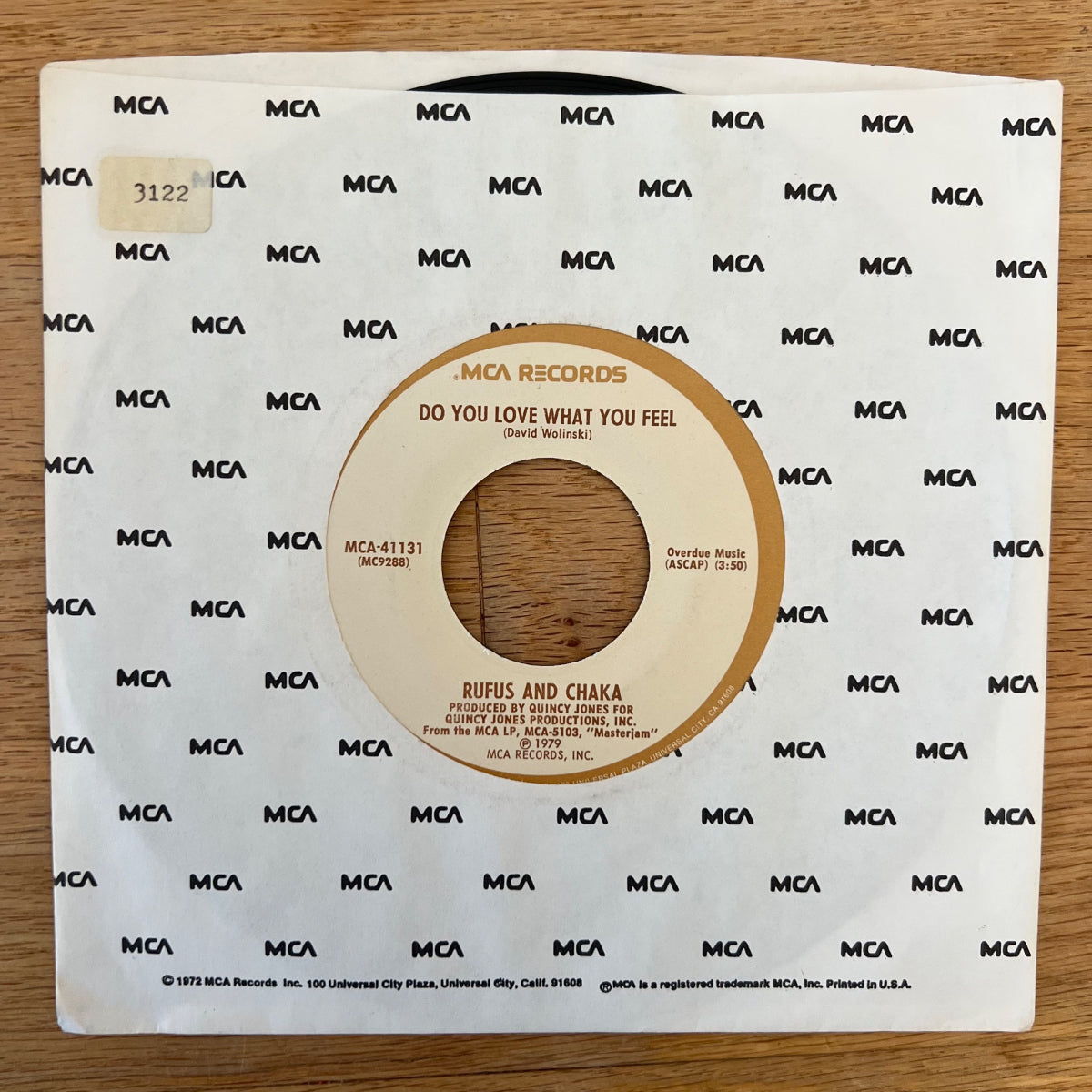Rufus & Chaka - Do You Love What You Feel / 1. US-Press. 1979 - (M-/M-)