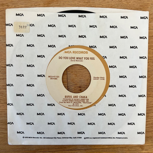 Rufus & Chaka - Do You Love What You Feel / 1. US-Press. 1979 - (M-/M-)