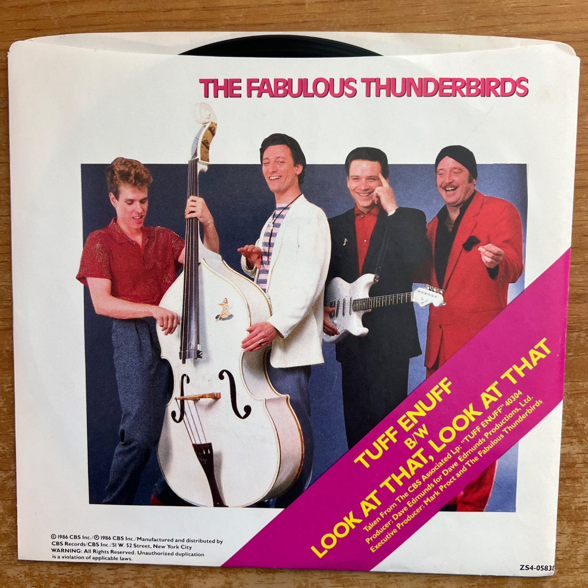 Fabulous Thunderbirds - Tuff Enuff / 1. US-Press. 1986 - (M-/M-)