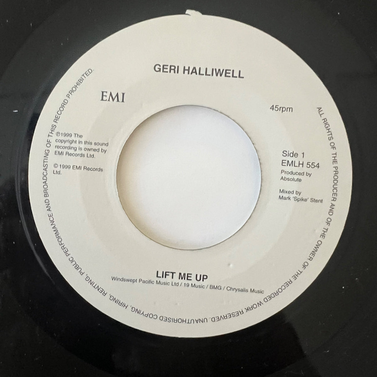 Geri Halliwell - Lift Me Up / 1. UK-Press. 1999 - Juke Box Edition ( VG++/Neutral)
