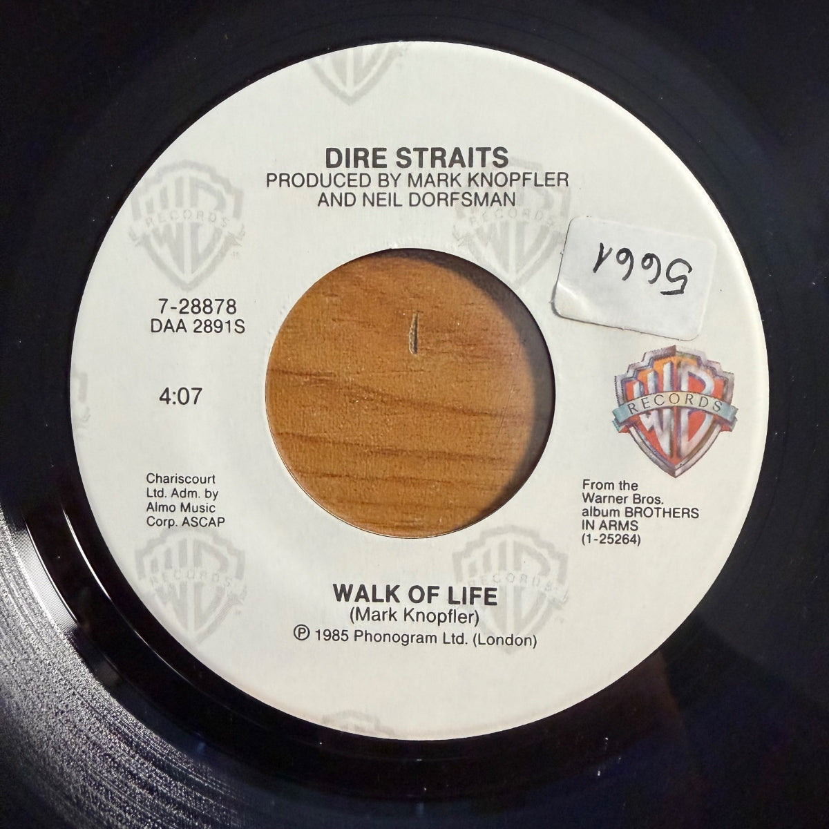 Dre Straits - Walk Of Life / 1. US-Press. 1985 - (M-/M-)