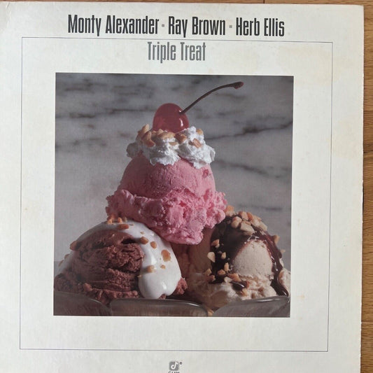 Monty Alexander, Ray Brown, Herb Ellis - Triple Treat/ 1. US 1982 - (M-/VG++)