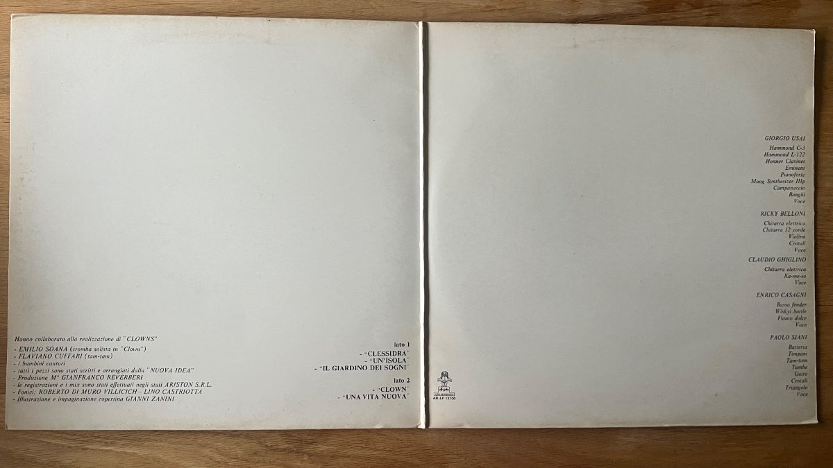 Nuova Idea - Clowns / 1. Italy-Press. 1973 - (M-/M-)