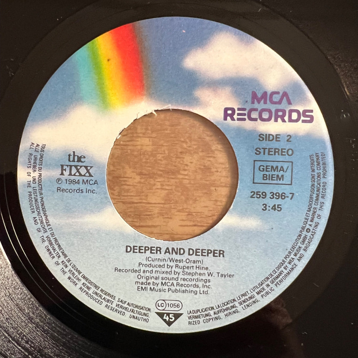Fixx - Less Cities, More Moving People / 1. D-Press. 1984 - (M-/VG++)