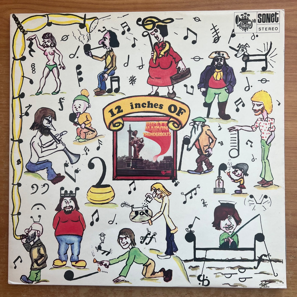 Brett Marvin & TheThunderbolts - 12 Inches Of / 1. UK 1971 - (M-/M-)
