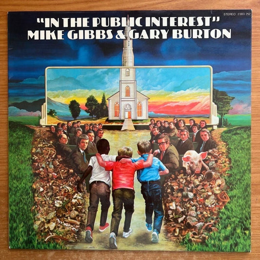 Mike Gibbs & Gary Burton - In The Public Interest / 1. D-Press. 1974 - (M-/M-)
