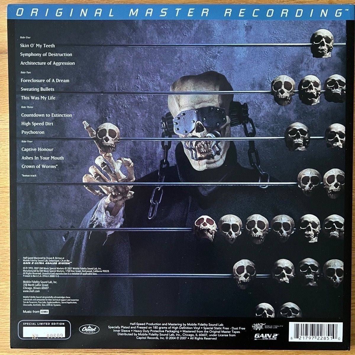 Megadeth - Countdown To Extinction / Audiophile MFSL 2007 - (M-/Mint)