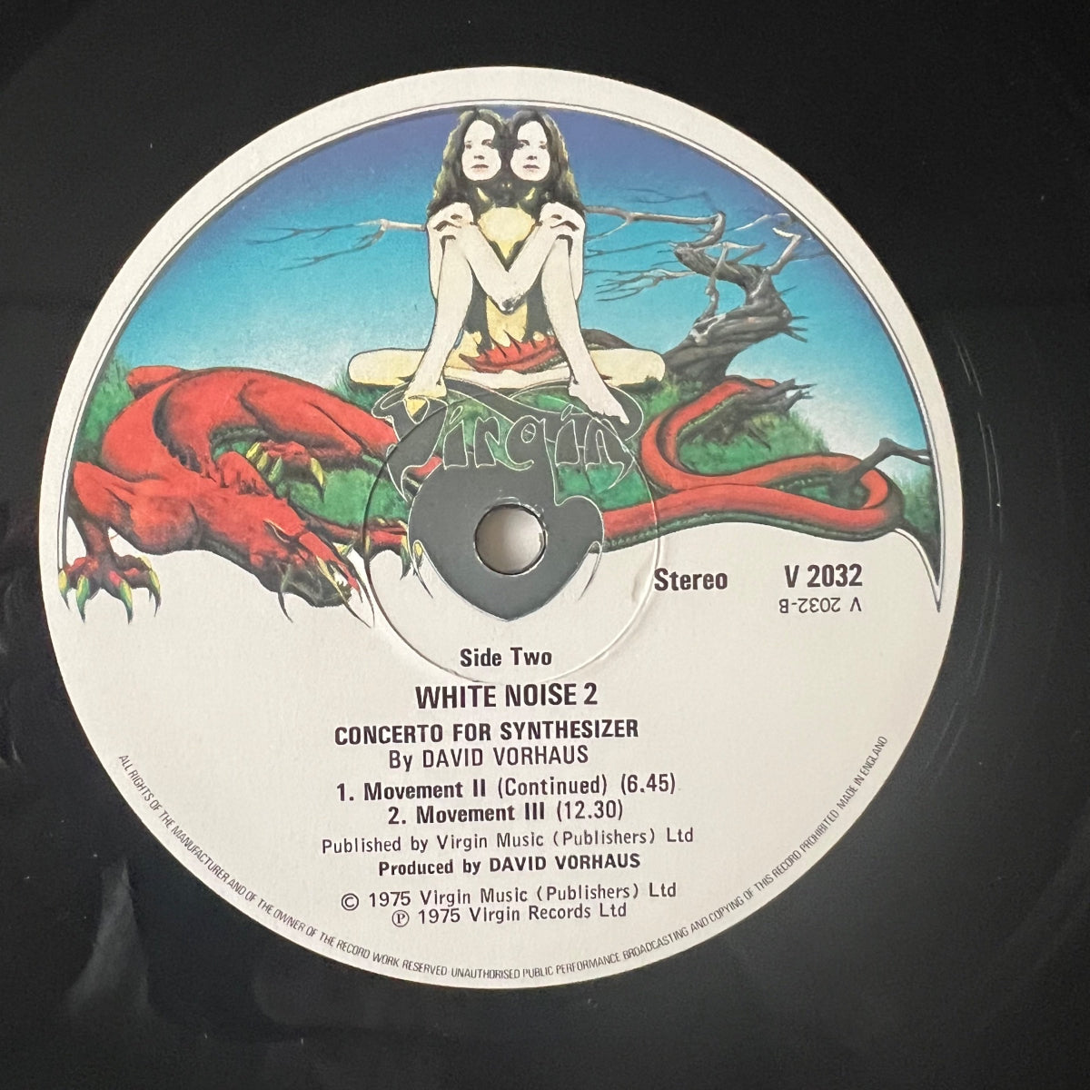 White Noise 2 - Concerto For Synthesizer / 1. UK-Press. 1975 - (M-/M-)