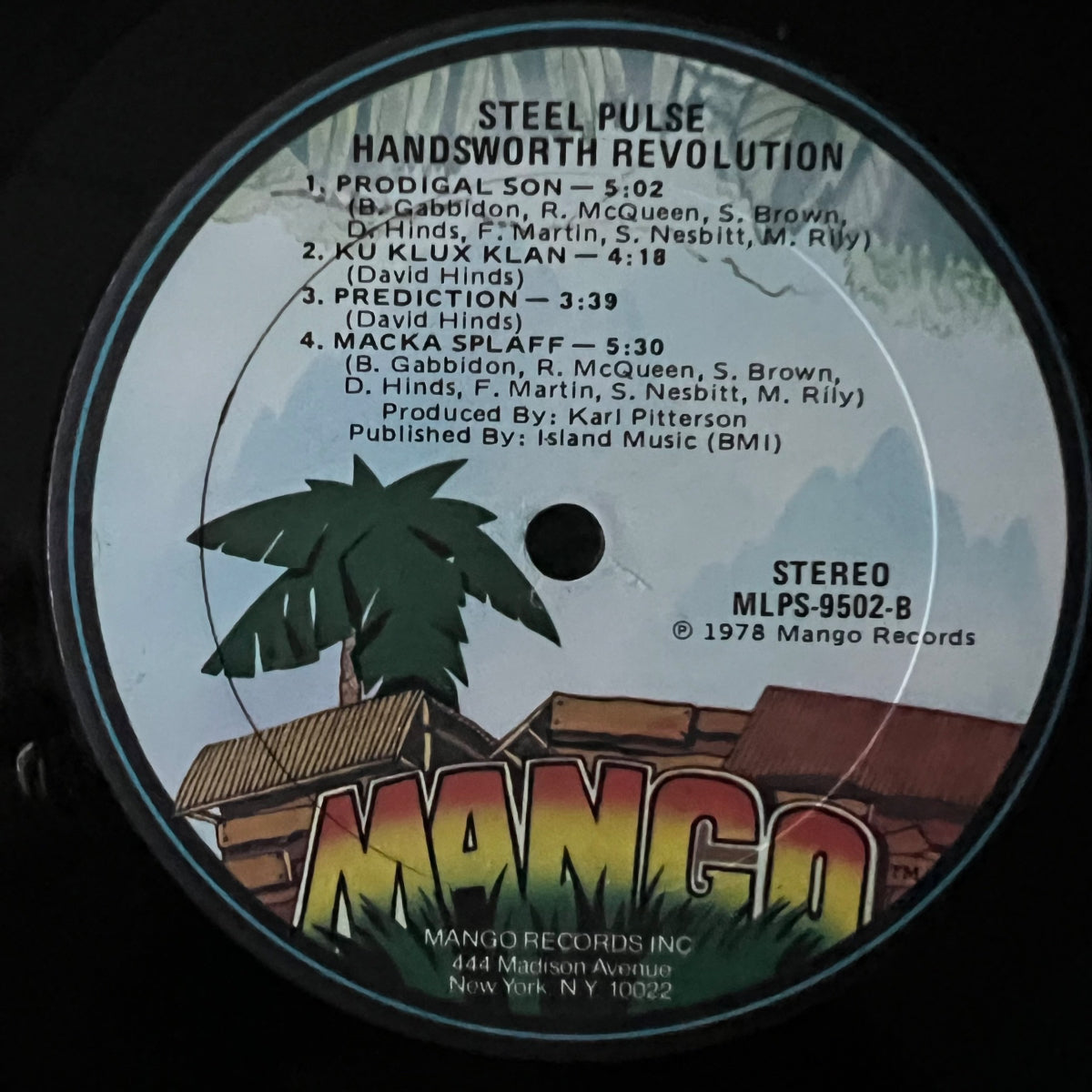Steel Pulse - Handsworth Revolution / 1. US-Press. 1978 - (VG++/VG++)