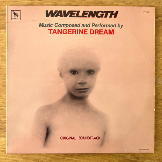 Tangerine Dream - Wavelength (Soundtrack) / 1.US-Press. 1983 - (M-/VG++)