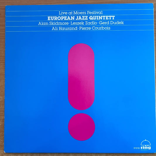 European Jazz Quintet - Live At Moers Festival / 1. D-Press. 1977 - (M-/M-)