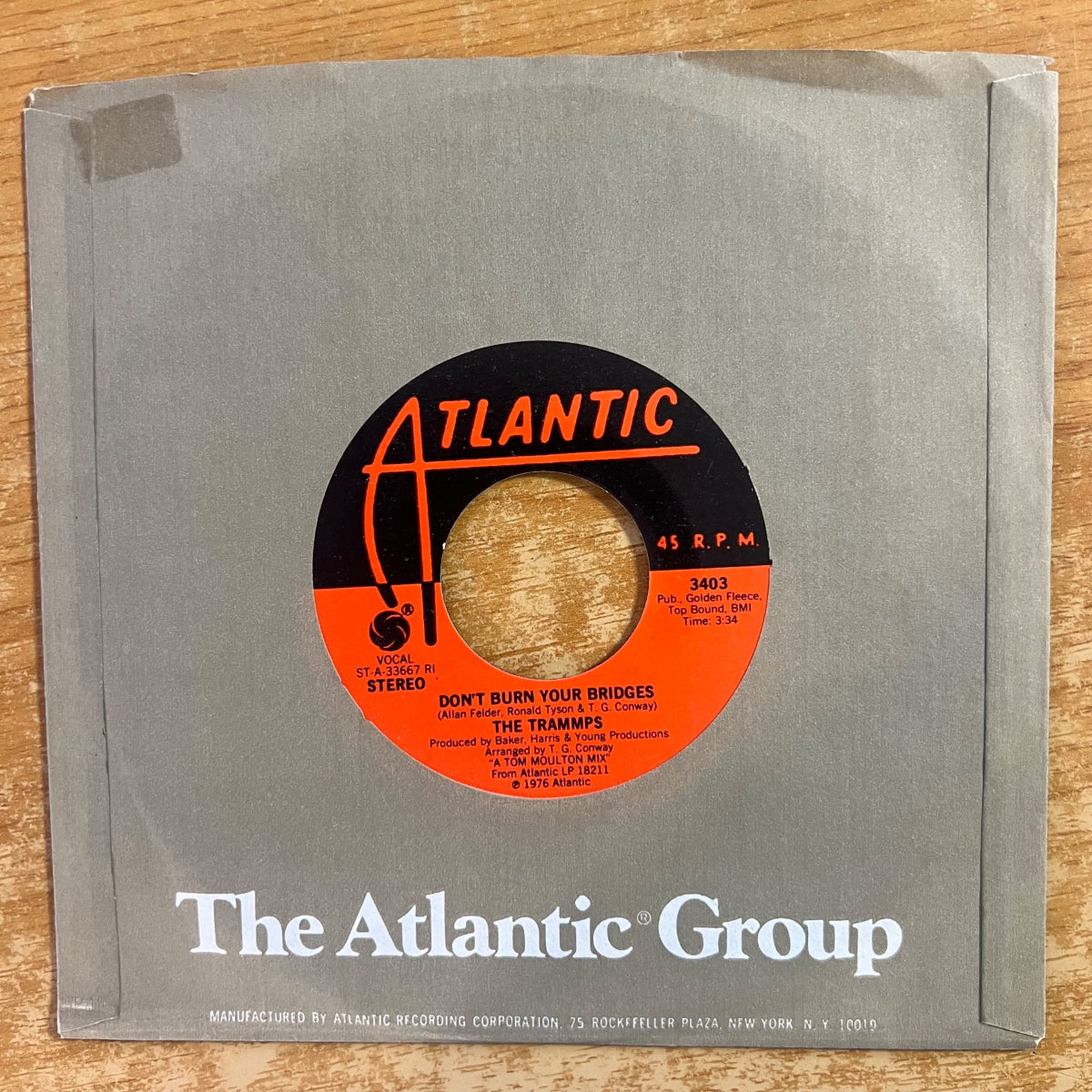 Trammps - I Feel Like I've Been Livin' / 1. US-Press. 1977 - (M-/VG++)