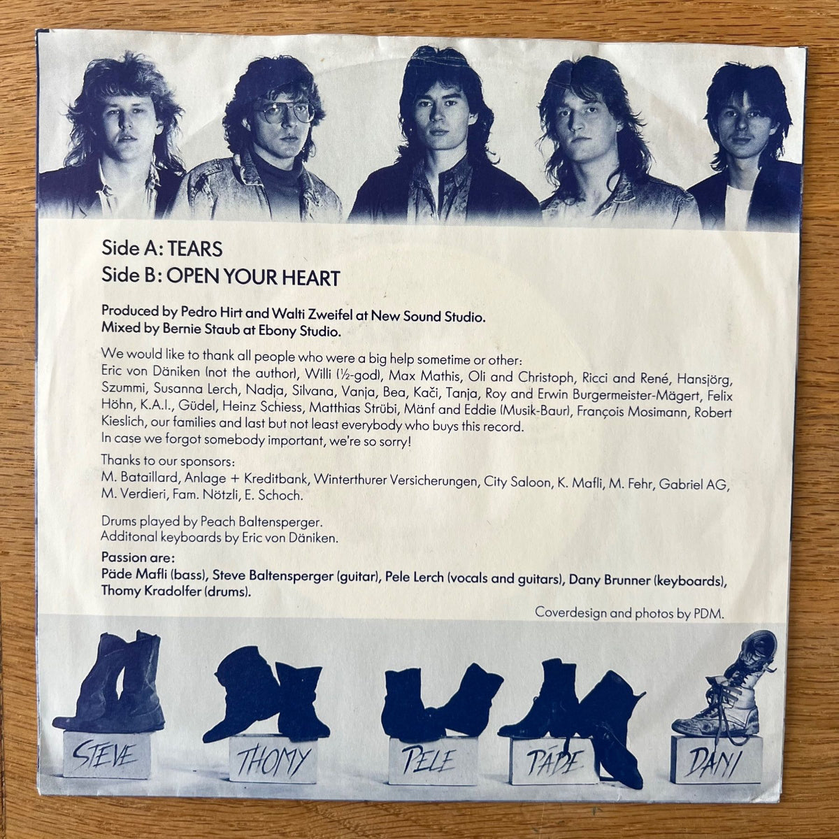 Passion - Tears / 1. Swiss-Press- 198? - (VG++/VG++)