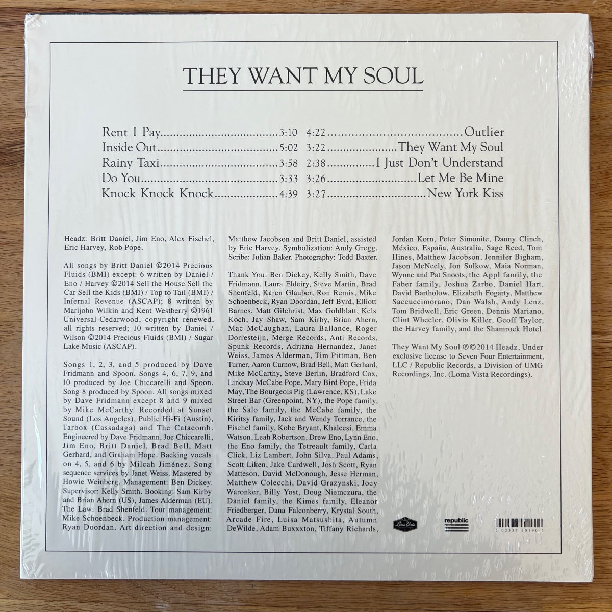 Spoon - They Want My Soul / 1. US-Press. 2014 - (Mint & sealed)