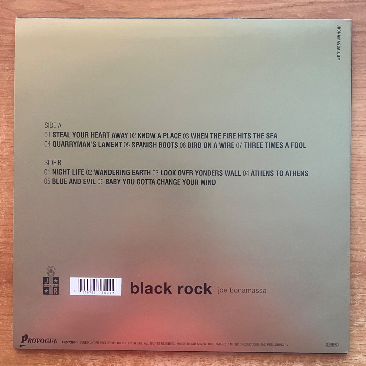 Joe Bonamassa - Black Rock / 1. EU-Press. 2010 - (Mint/M-)