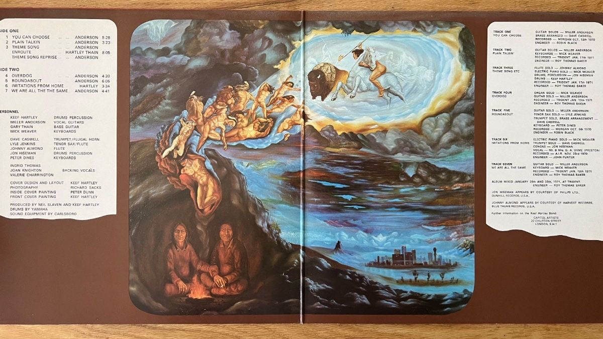 Keef Hartley Band - Overdog / 1. UK-Press. 1971 - (M-/VG+)