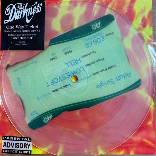 Darkness - One Way Ticket / Picture Disc - 1. UK-Press. 2005 - (Mint & Sealed)