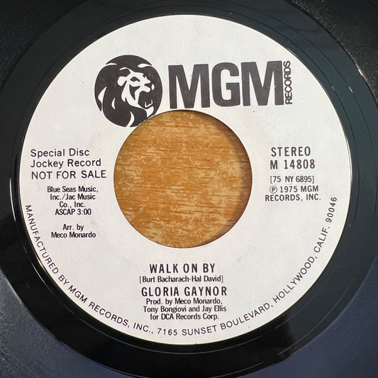 Gloria Gaynor - Walk On By / US-Promo 1975 - (M-/Neutral)