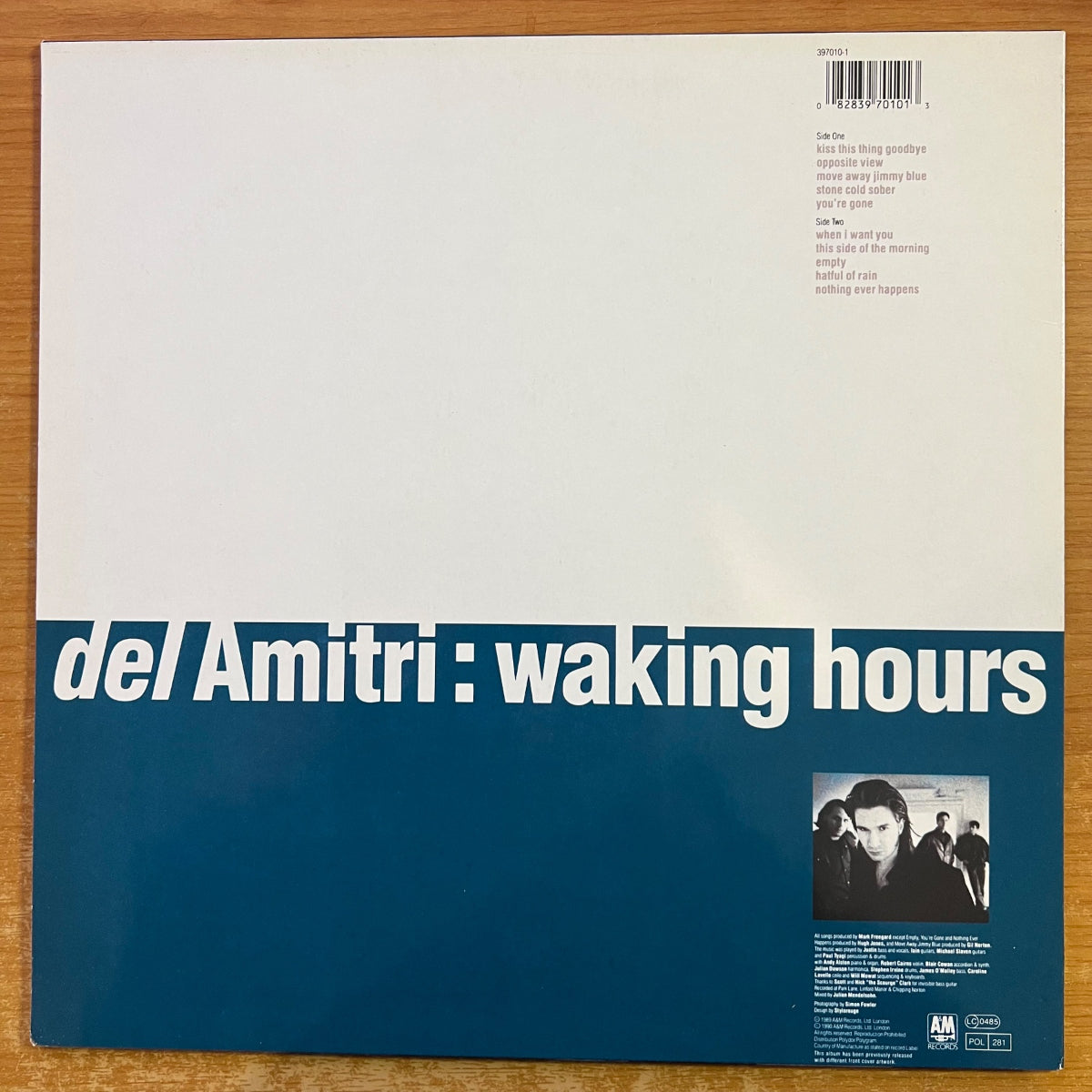 Del Amitri - Waking Hours / EU-Press. 1990 - (M-/M-)