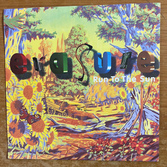Erasure - Run To The Sun / 1. D-Press. 1994 - 3 Track EP - (M-/M-)