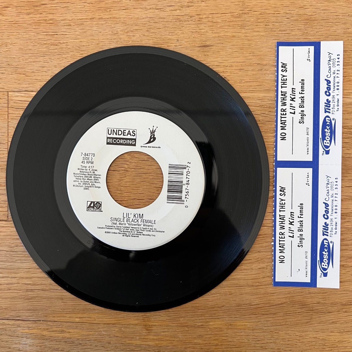 Lil' Kim - No Matter What They Say / 1. US-Press. 2000 - (M-/Neutral)