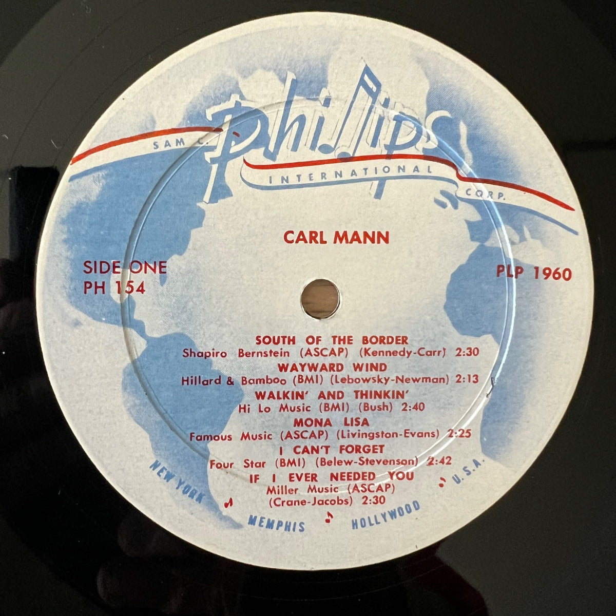 Carl Mann - Like Mann / 1. US Press. 1960 - Mono - Très beau
