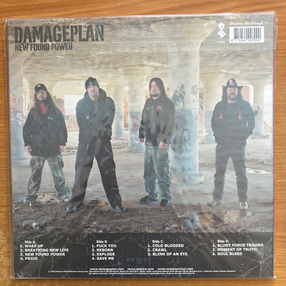 Damageplan - New Found Power / EU-Press. 2018 - (Mint & Sealed)