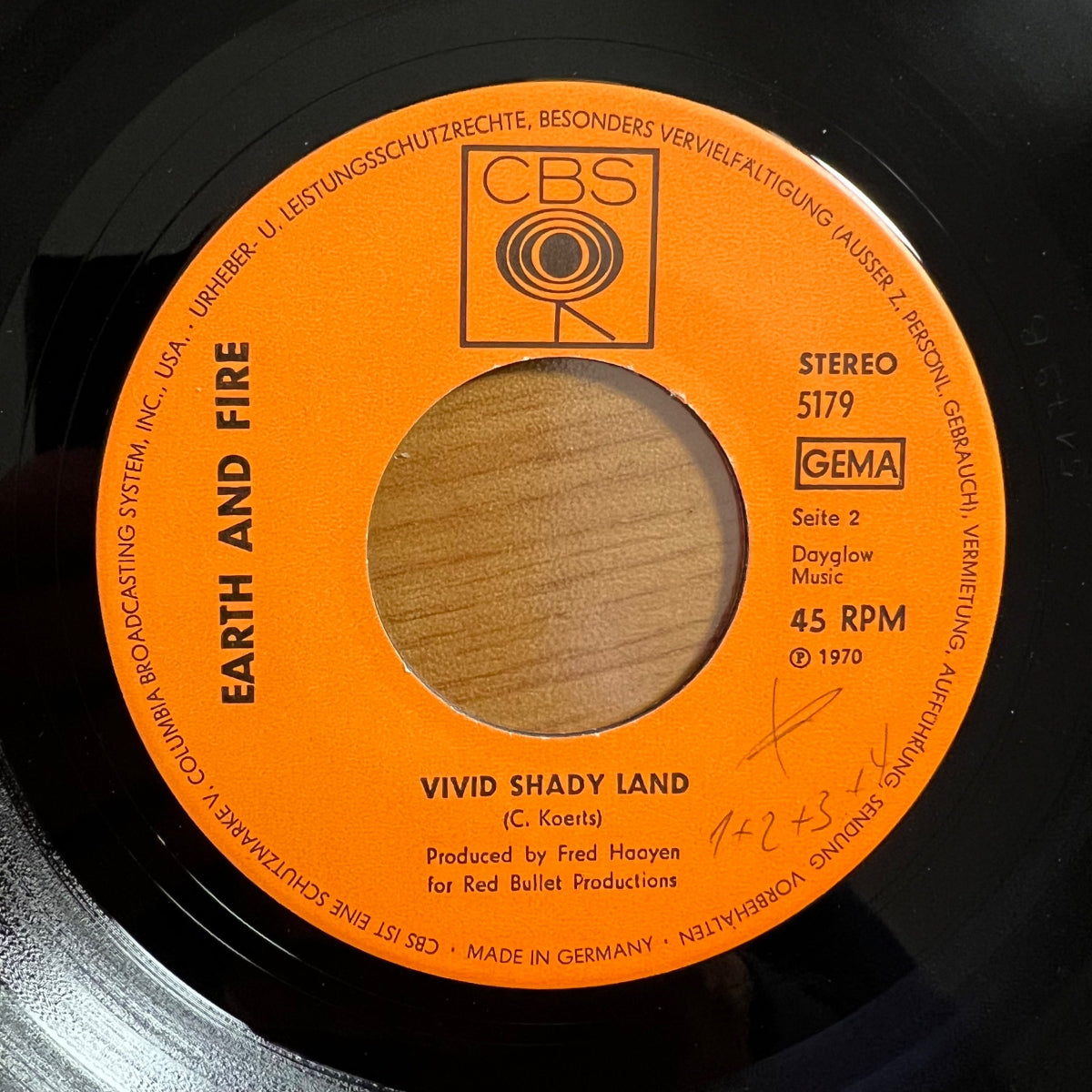 Earth & Fire - Wild And Exciting / 1. D-Press. 1970 - (VG++/VG++)