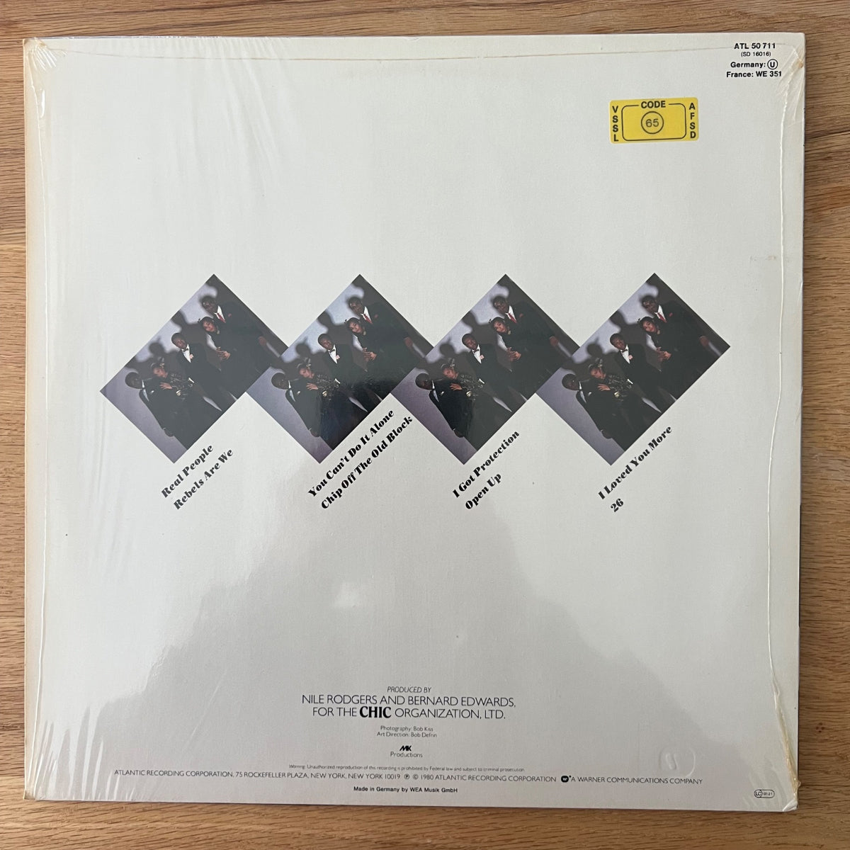 Chic - Real People / 1. D-Press. 1980 - (M-/VG++)