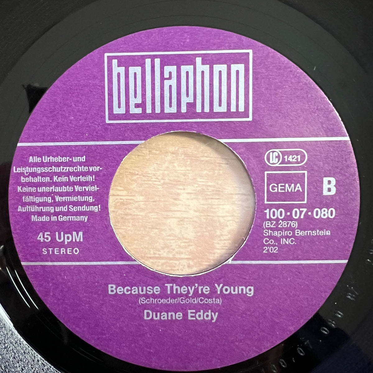 Duane Eddy - Rebel Rouser / D-Press. 1981 - (M-/M-)