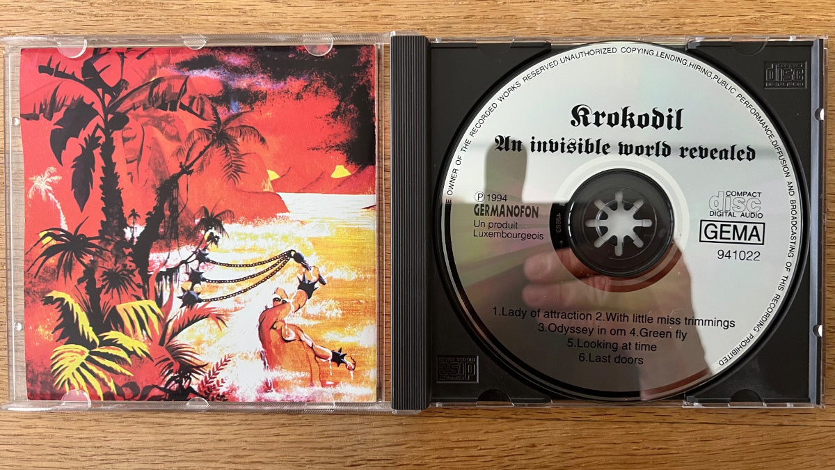 Krokodil - An Invisible World Revealed / CD - 1. Luxembourg-Press. 1994 - (M-/M-)