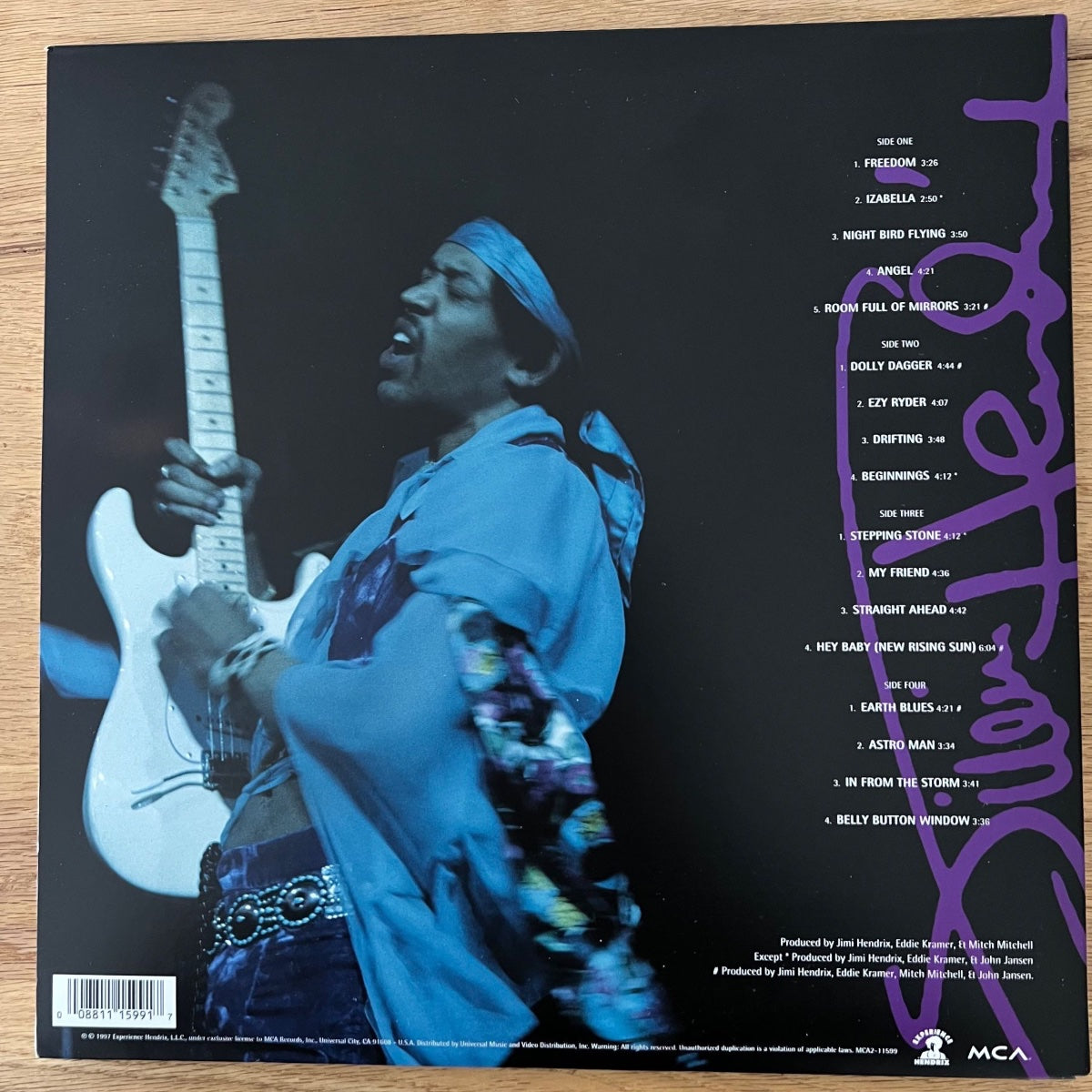 Jimi Hendrix - First Rays Of The New Rising Sun / 2 LP - 1. US-Press. 1997 - (M-/M-)