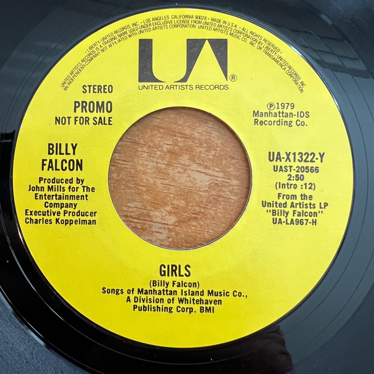Billy Falcon - Girls / US-Promo 1979 - (M-/Neutral)
