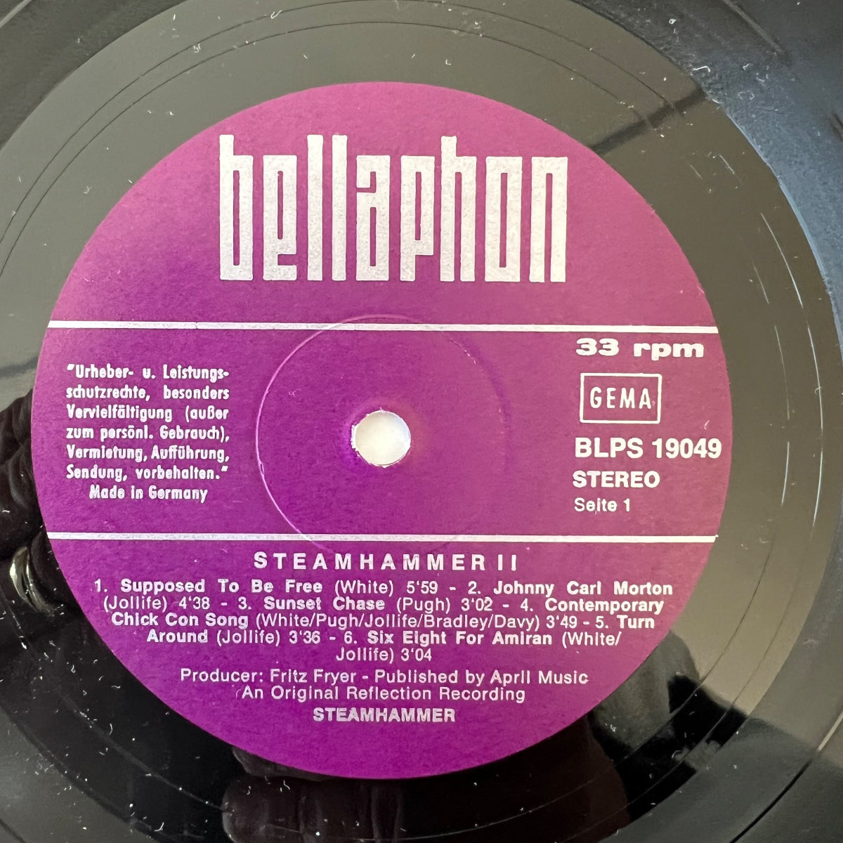 Steamhammer - Steamhammer II / D-Press. 1971 - (M-/M-)