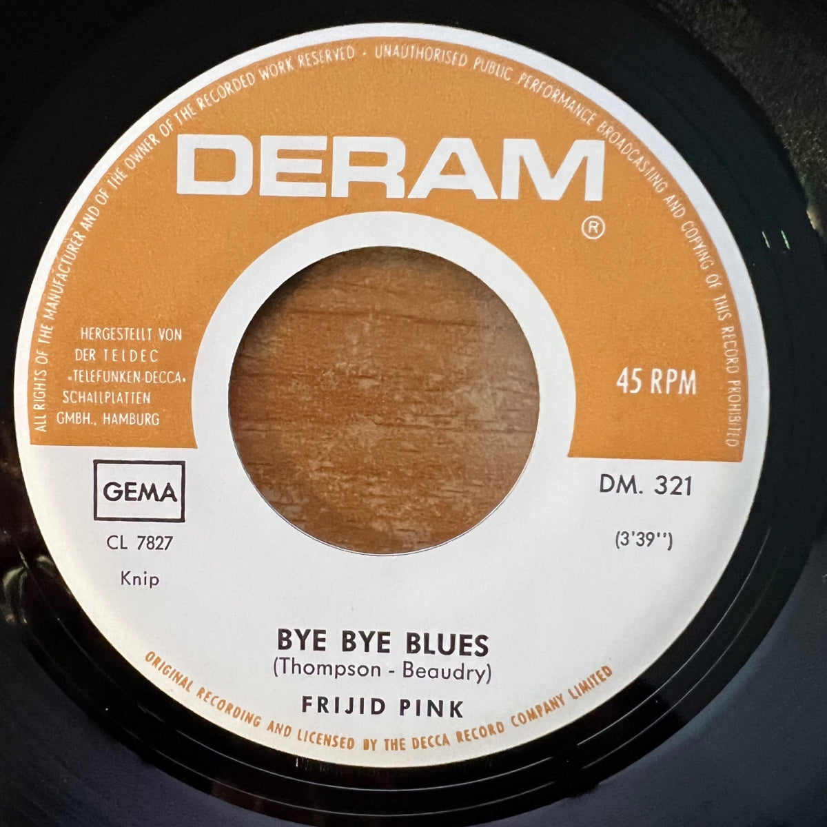 Frijid Pink - Heartbreak Hotel / 1. D-Press. 1970 - (VG++/VG++)