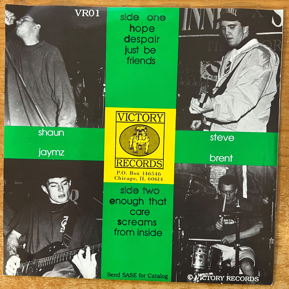 Inner Strength - Time For Reality / EP 7" - Pressage US. 199? - (M-/M-)