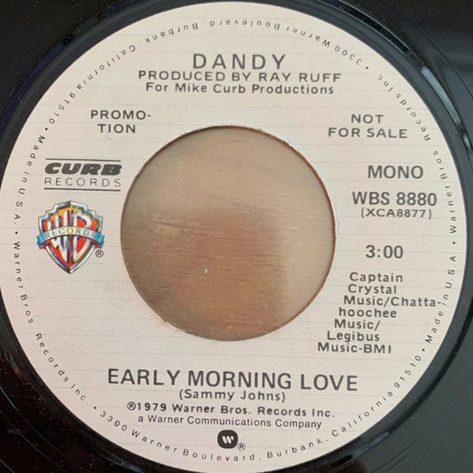 Dandy - Early Morning Love / US-Promo 1979 - (VG++/Neutral)