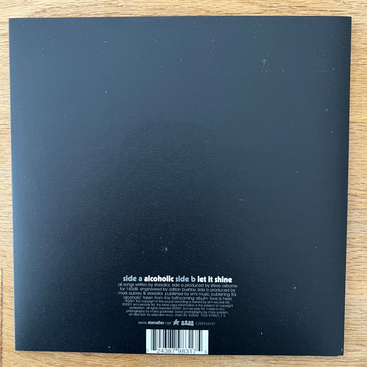 Starsailor - Alcoholic / 1. EU-Press. 2001 - (M-/M-)