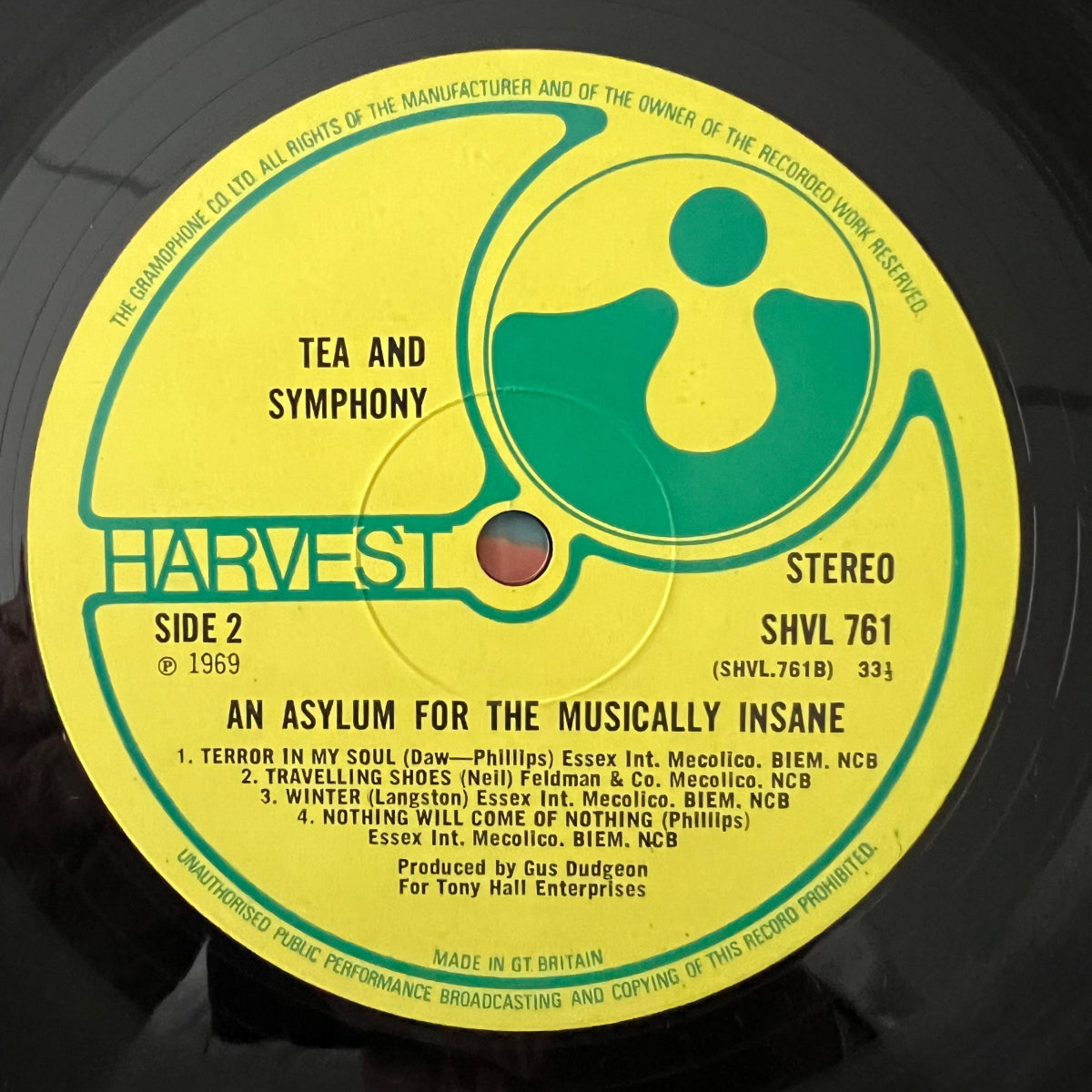 Tea & Symphony - An Asylum For The Musically Insane / 1. UK-Press. 1969 - (M-/VG++)